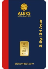 Resim Agakulche 2,5 Gr 995 24 Ayar Amr Külçe Altın 