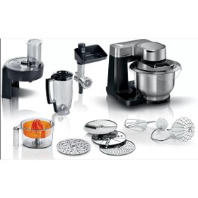 Resim Bosch Mums2vm40 3.8 L 900 W Mutfak Şefi Hamur Yoğurma Makinesi 