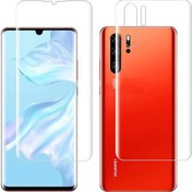 Resim Exquis Huawei P30 Pro Uyumlu Ön ve Arka Koruma 360 Full Kaplama 
