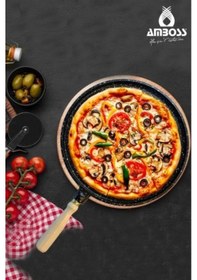 Resim Amboss Vento Döküm 36 cm Pizza Gözleme Tavası 
