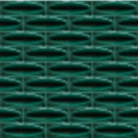 Resim Armada Çini 7x21 Cm Elips Yeşil Çini Seramik 