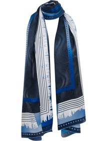 Resim Istanblue 65x210cm İpek Eşarp 