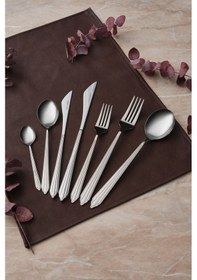 Resim Karaca Rebellion 84 Parça 12 Kişilik Çatal Kaşık Bıçak Takımı 