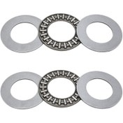 Resim [2 Adet İğneli Rulman] 2 Adet Alaşımlı İğneli Rulman, AXK2035, Rondelalarla, 20mm Delik, 35mm Dış Çap, 2mm Genişlik 
