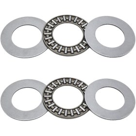 Resim [2 Adet İğneli Rulman] 2 Adet Alaşımlı İğneli Rulman, AXK2035, Rondelalarla, 20mm Delik, 35mm Dış Çap, 2mm Genişlik 