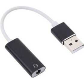 Resim Mikrofonlu Kulaklık Usb Çevirici Usb Ses Kartı 7.1 Tek Girişli Usb Ses Kartı 