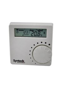 Resim Syntech Syn177 Dijital Ekran Kablolu Programlı Oda Termostatı 