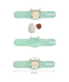 Resim Gaz Kiraz Çekirdekli Patik+gaz Kiraz Çekirdekli Bebek Bel Bandı Set 