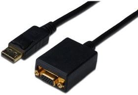 Resim Digitus AK-340403-001-S DisplayPort To VGA Çevirici 