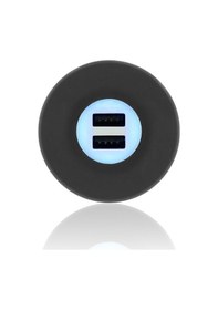 Resim Sanel 10V-30V Telefon Şarj Cihazı 2 A Usb Giriş Mavi Ledli 