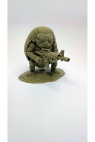 Resim shop Taktiksel Kaplumbağa Asker Figürü - Koleksiyonluk 3D Baskı 