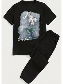 Resim Unisex Orchid You 2'li Eşofman Takımı Siyah 