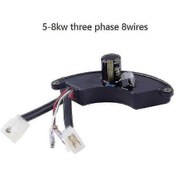 Resim 3kw 5kw 8kw Avr Benzinli Jeneratör Otomatik Voltaj Regülatörü Voltaj Kontrol Stabilizatörü Jeneratör Parçaları 220v 380v 156 5kw 3 Faz 8 Kablo 