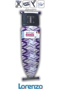 Resim Lorenzo Damla Ütü Masası Mavi Gyk-690 Ironıng Board 40x120cm Extra Kalınlaştırılmış Keçe Sağlam Yapı 