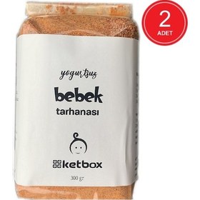 Resim Ketbox Yoğurtsuz Bebek Tarhanası +6 Ay 2 x 300 G 