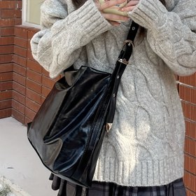 Resim 2025 Yeni Kadınlar için Siyah Tote Çanta - Büyük Kapasiteli Ayarlanabilir Omuz Çantası Manyetik Kapatma, Şık Minimalist Tasarım İşe Gidiş-Geliş ve Günlük Kullanım İçin, Crossbody Çanta, Polyester Astarlı 