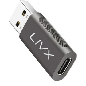 Resim LivX Type C To Usb 3.0 Çevirici Dönüştürücü Otg Adaptör Lva-otgcf 