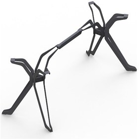 Resim Api Design Drone Soft Metal Ofis Çalışma Masa Ayağı Ahşap-cam-mermer İçin Uygun Siyah 