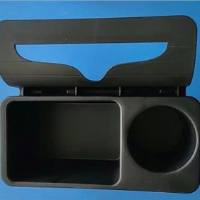 Resim Chuangyinshop Black 1 Parça Çok Fonksiyonlu Araç Saklama Rafı Bardak Tutucu Telefon Aksesuarı 