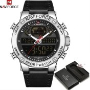 Resim Hanyang Sbbbox Navıforce Lüks Erkek Spor Saatler Askeri Su Geçirmez Dijital Alarmlı Saat Kronograf Kuvars Kol Saati Erkek Saat Relogio Masculino (Yurt Dışından) 