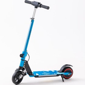 Resim MODAONN MİNİ BONİTO Çocuk Katlanabilir, LED Işıklı, Amortisörlü Elektrikli Scooter – Ayarlanabilir Direksiyo 