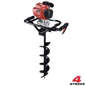 Resim Gardenpro EA142 Toprak Burgu Makinası 4 Zamanlı Motor 150 MM 