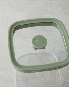 Resim English Home Simone Borosilikat Kavanoz 650 Ml Yeşil Yeşil 