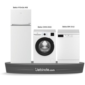 Resim Beko 3 lü İlk Adım Çeyiz Paketi-3 (BM 3143 + CMX 8100 + 970406 MB) 