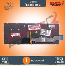 Resim Dell Uyumlu Inspiron 15-7573. 15-7580 Notebook Klavye Işıklı Siyah Tr Siyah Işıklı - Büyük Enter 