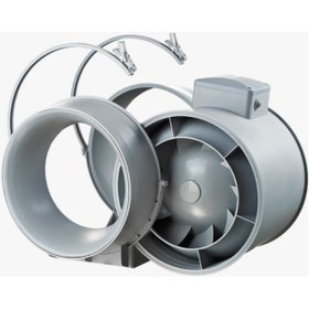 Resim Vents TT 100 187M3/H Yuvarlak Kanal Tipi Karma Akışlı Plastik Fan 