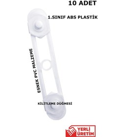 Resim 10 Adet Uzun Çok Amaçlı Dolap Çekmece Beyaz Eşya Bebek ve Çocuk G Çok Renkli 