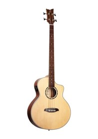 Resim Ortega D7CE-4 Deep Series 7 Medium Scale Akustik Bas Gitar (Natur 