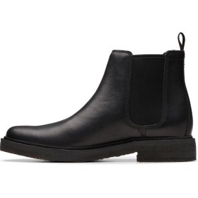 Resim Clarks Deri Siyah Erkek Bot Clarkdale Easy 