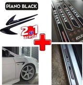 Resim Fiat Coupé Kapı Eşiği Çamurluk Venti Piano Black 