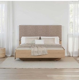 Resim Oryana Çift Kişilik Karyola - Florida Meşe 171x120x206 Cm 