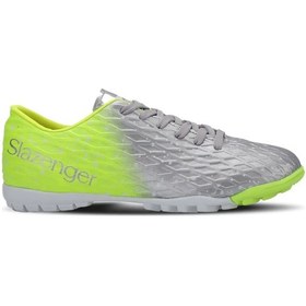 Resim Slazenger Gri Futbol Erkek Çocuk Halı Saha Ayakkabı Gri 