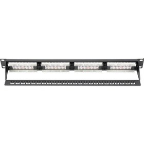 Resim Dıgıtus 1u 24port Cat6 Utp Bakır Patch Panel Dn-91624u-cr 