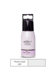 Resim Artdeco Metalik Boyutlu Boncuk Boya 680 Sedef 