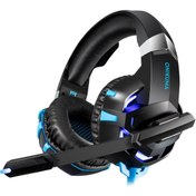 Resim Onikuma Siyah Mavi K2 Pro With Led Gaming Kulaklık Pc/ps4/xbox 