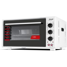 Resim İtimat 8020 Turbo Fanlı Mini Fırın 50 LT 