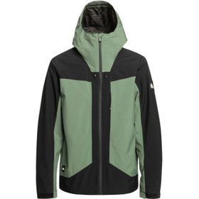 Resim Quiksilver Muldrow Erkek Siyah Snowboard Ceketi 