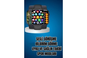 Resim Nuveden Ieg™ Kaliteli Akıllı Saat ve Kaliteli Bluetooth Kulaklık Anc Özelliği Uzun Pil Ömrü 