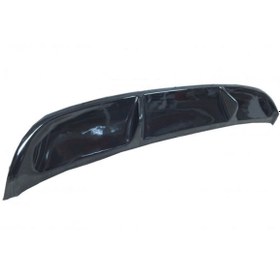 Resim plastik body kit Volkswagen Golf 6 (2009-2012) Gtı Arka Tampon Eki - Difüzör (plastik) Uyumlu 