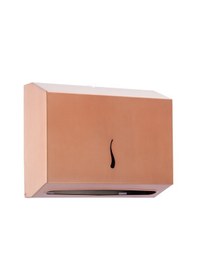 Resim Paslanmaz Çelik Z Katlama Kağıt Havlu Dispenseri-200'lük-ROZE Rose Gold 