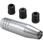 Resim Ximistore9 13 Cm Evrensel Alüminyum Vites Kolu, Gümüş Renk, 3 Adaptör Dahil Gümüş 