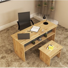 Resim Kalender Dekor Merkür-1-2 Ofis Büro Masası Takımı 