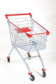 Resim Rafiste Metal (Alışveriş) Arabası 100 L 