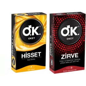 Resim Okey Hisset 10'lu Ve Zirve 10'lu 2'li Set 