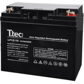 Resim Ttec 12V 18 Ah Bakımsız Kuru Akü 