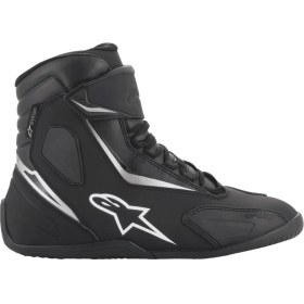 Resim Alpinestars Fastback 2 Drystar Korumalı Motosiklet Botu Siyah Beyaz 